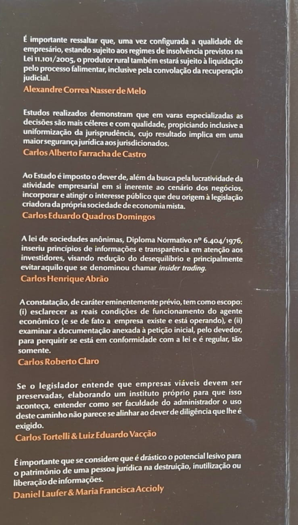 Direito Empresarial Contemporâneo Contra Capa 2