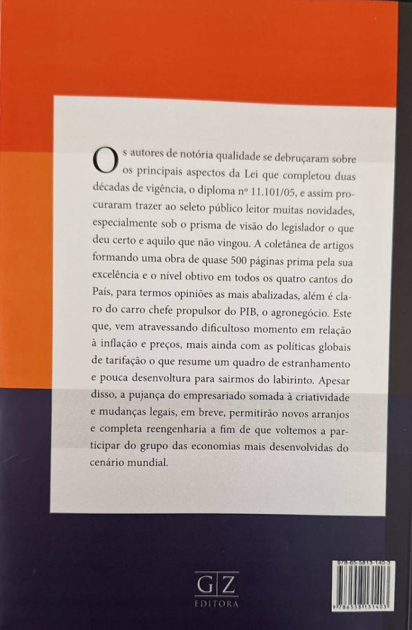 Uma visão analítica da Lei 11.101/05